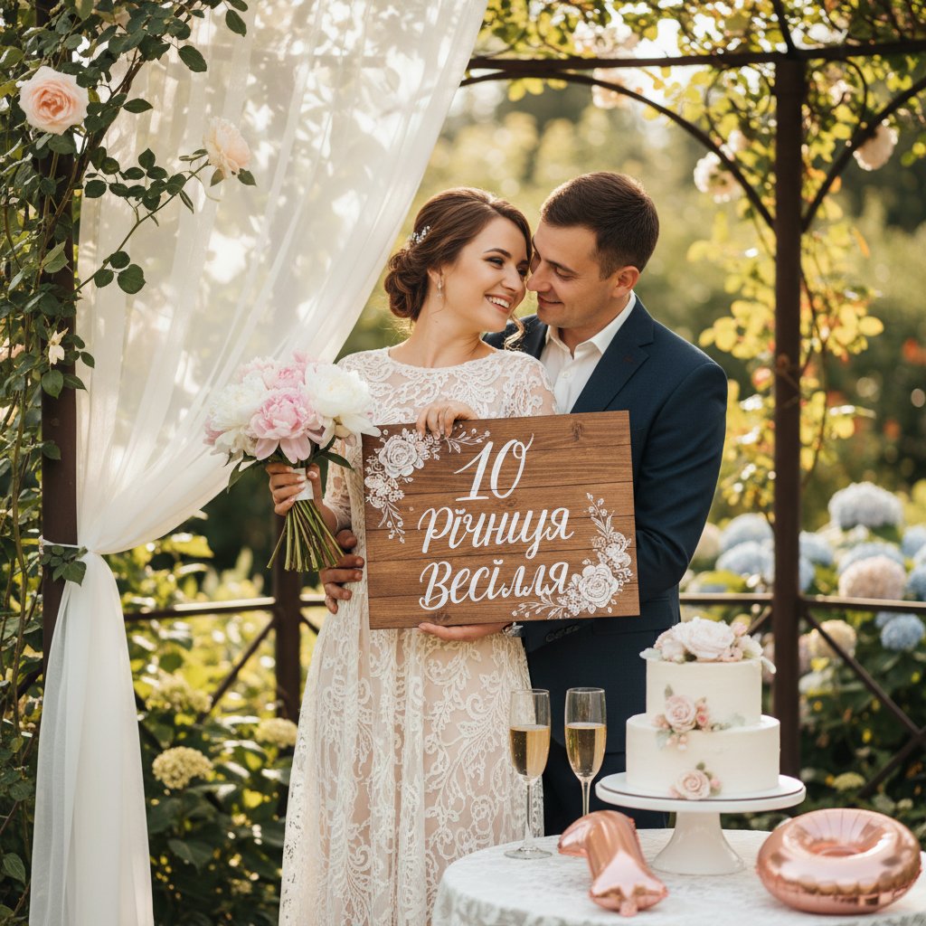 10 річниця весілля