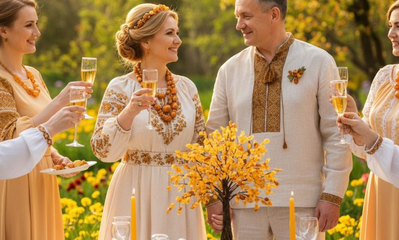 бурштинове весілля