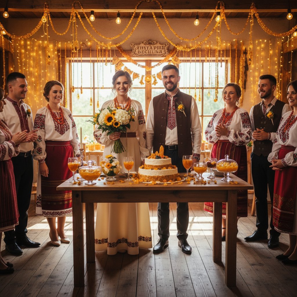 бурштинове весілля