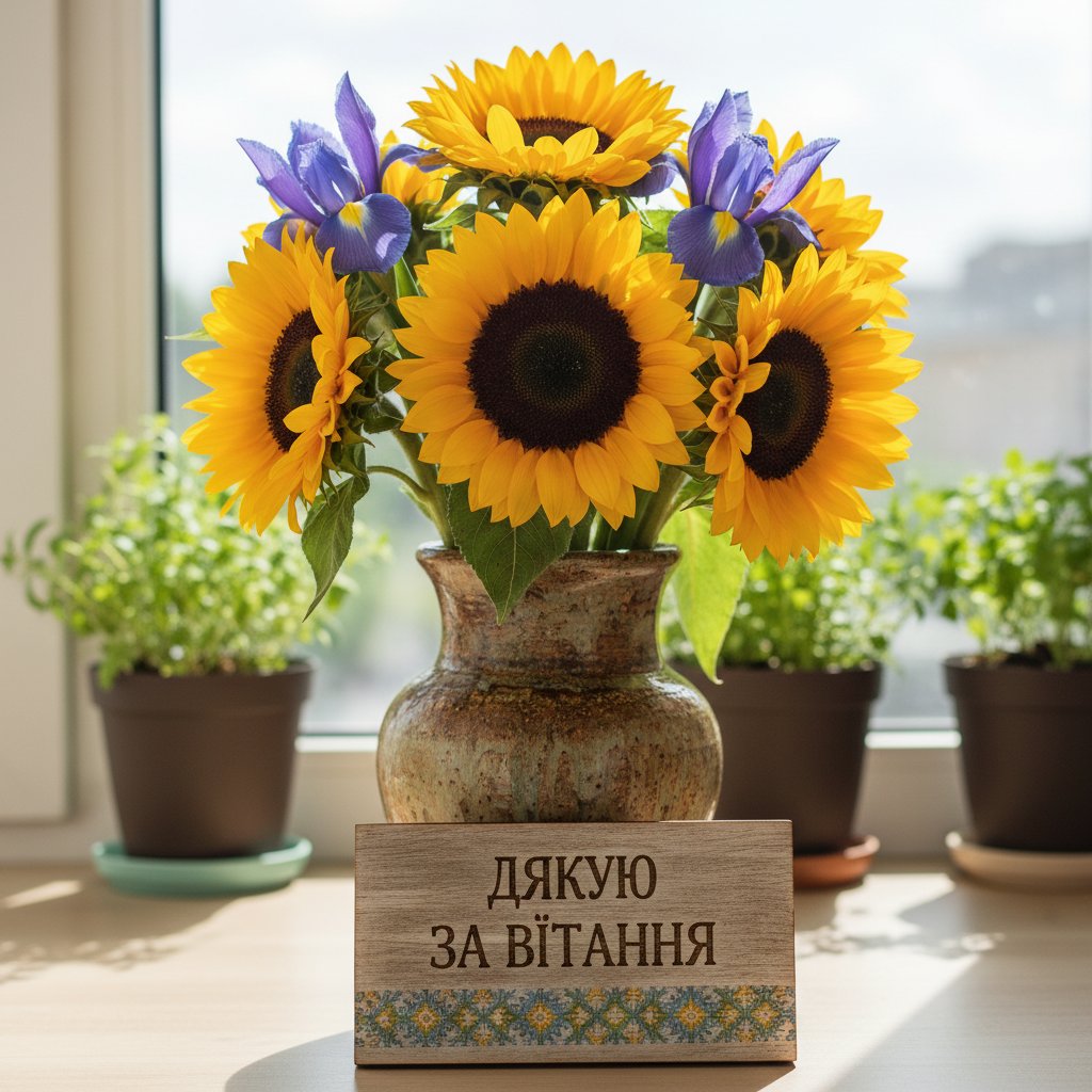 дякую за вітання картинки