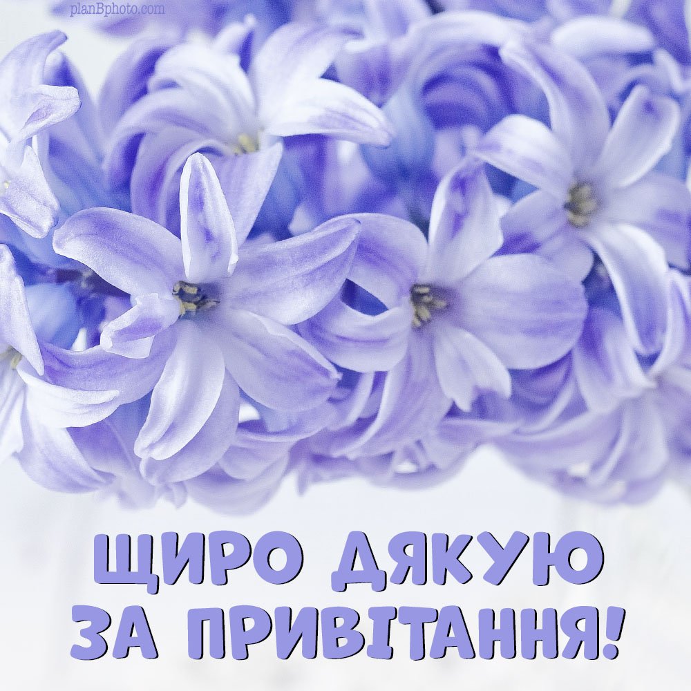 дякую за вітання картинки