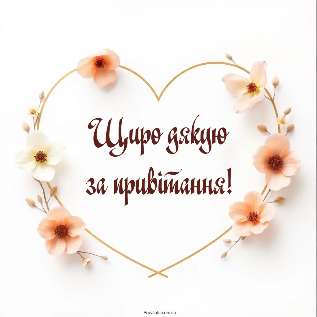 дякую за вітання картинки