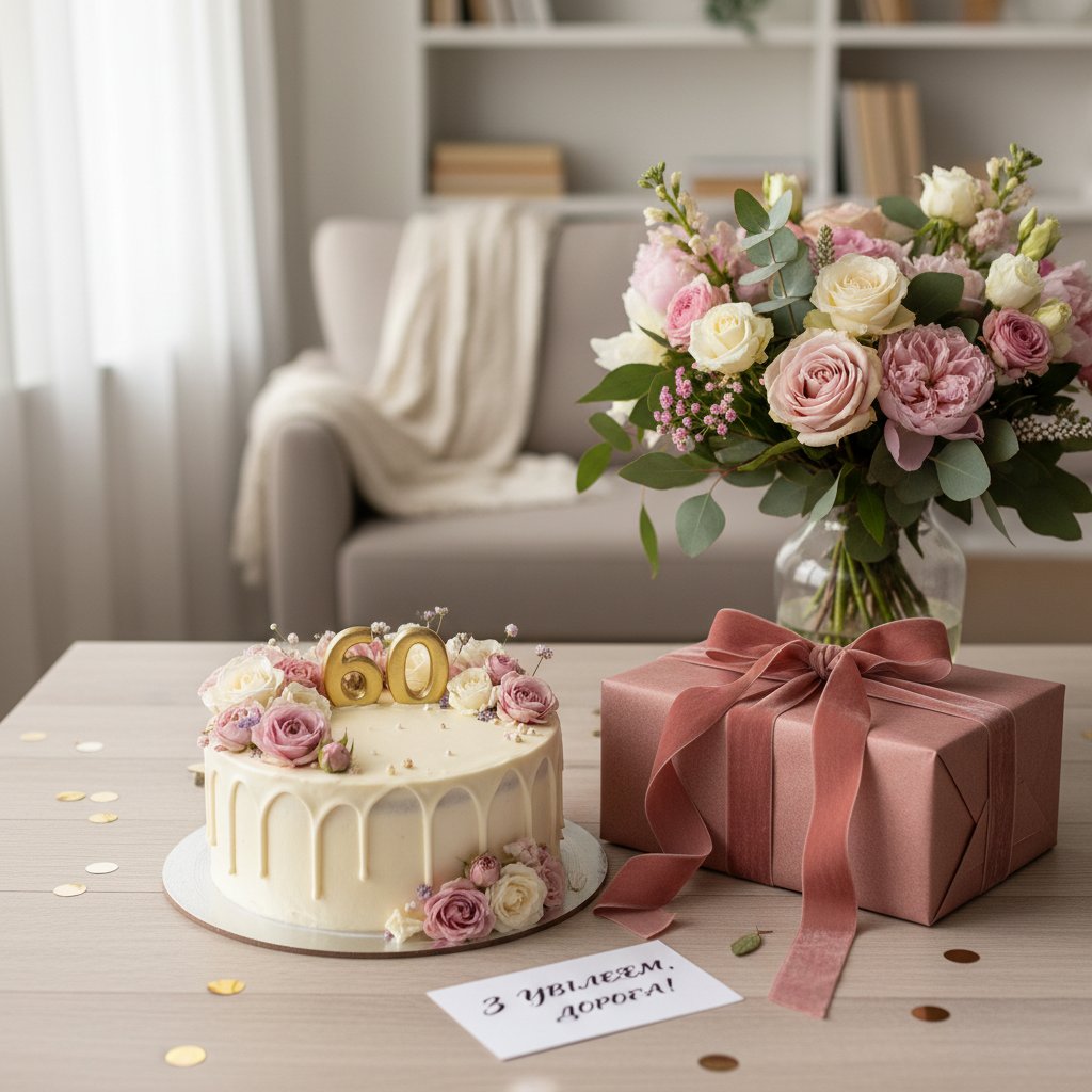 картинка з ювілеєм жінці