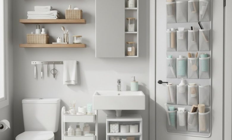Мистецтво зберігання: 7 лайфхаків для організації простору в маленькій ванній кімнаті