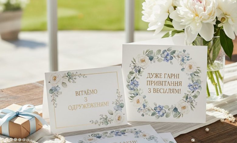одруженням дуже гарні привітання з весіллям