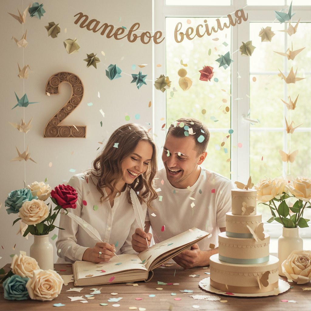 бумажная свадьба