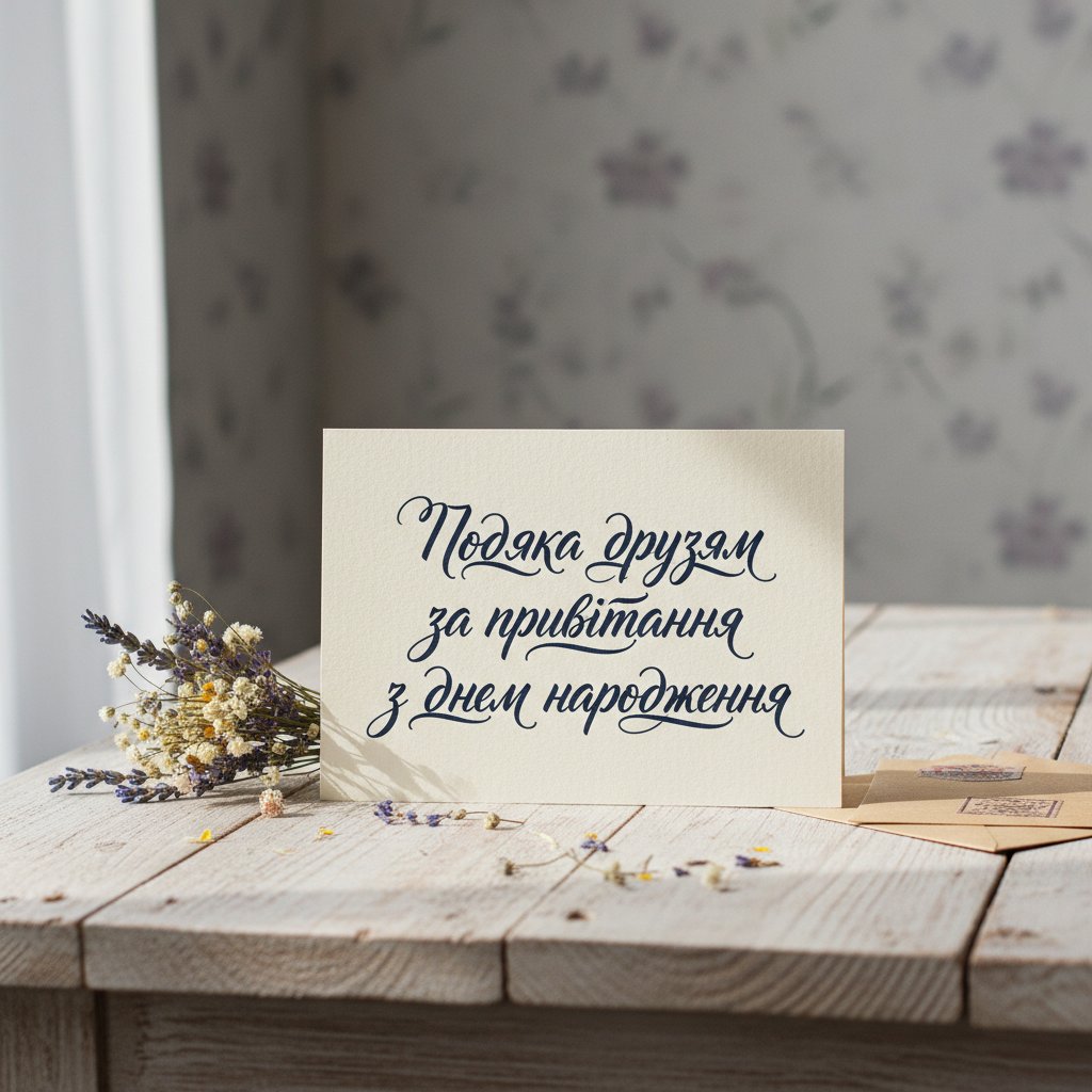 благодарность друзьям за поздравления с днем рождения