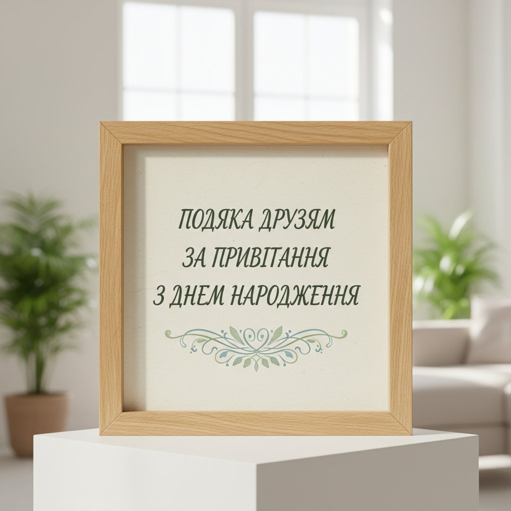 благодарность друзьям за поздравления с днем рождения