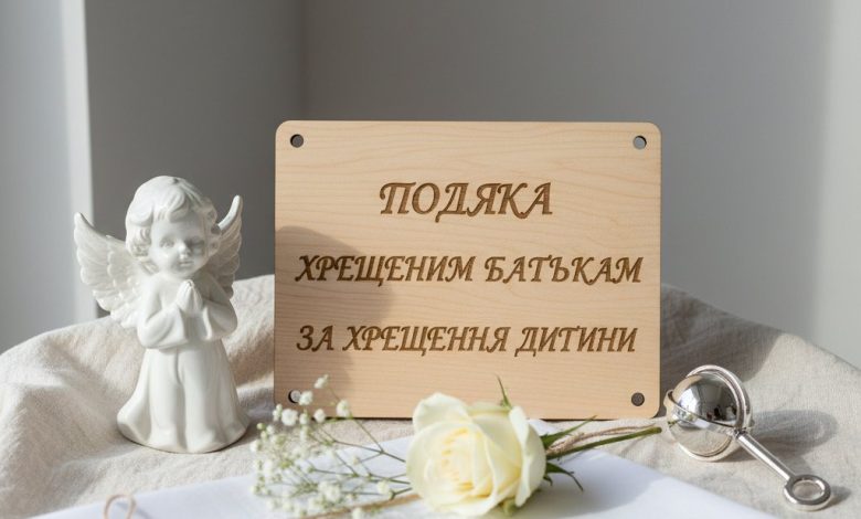 благодарность крестным родителям за крещение ребенка