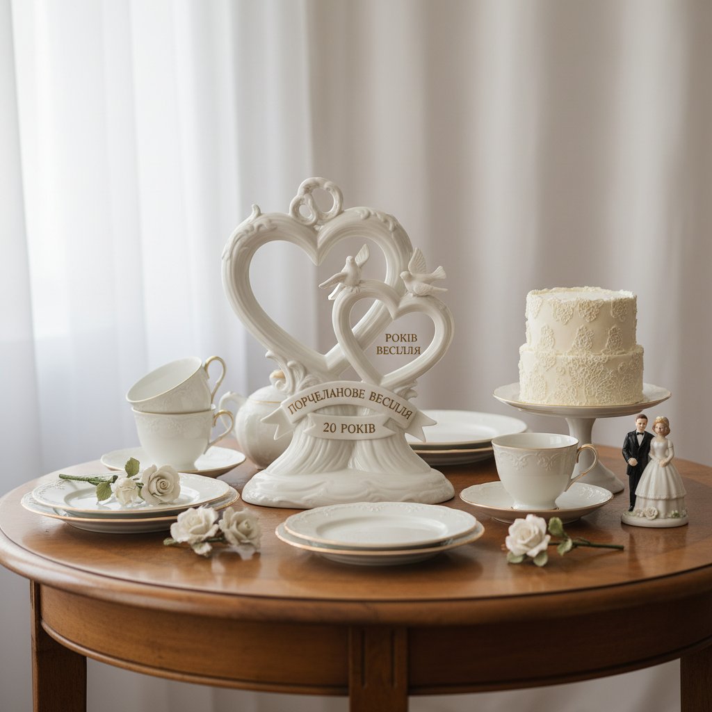 порцелянове 20 років весілля картинки