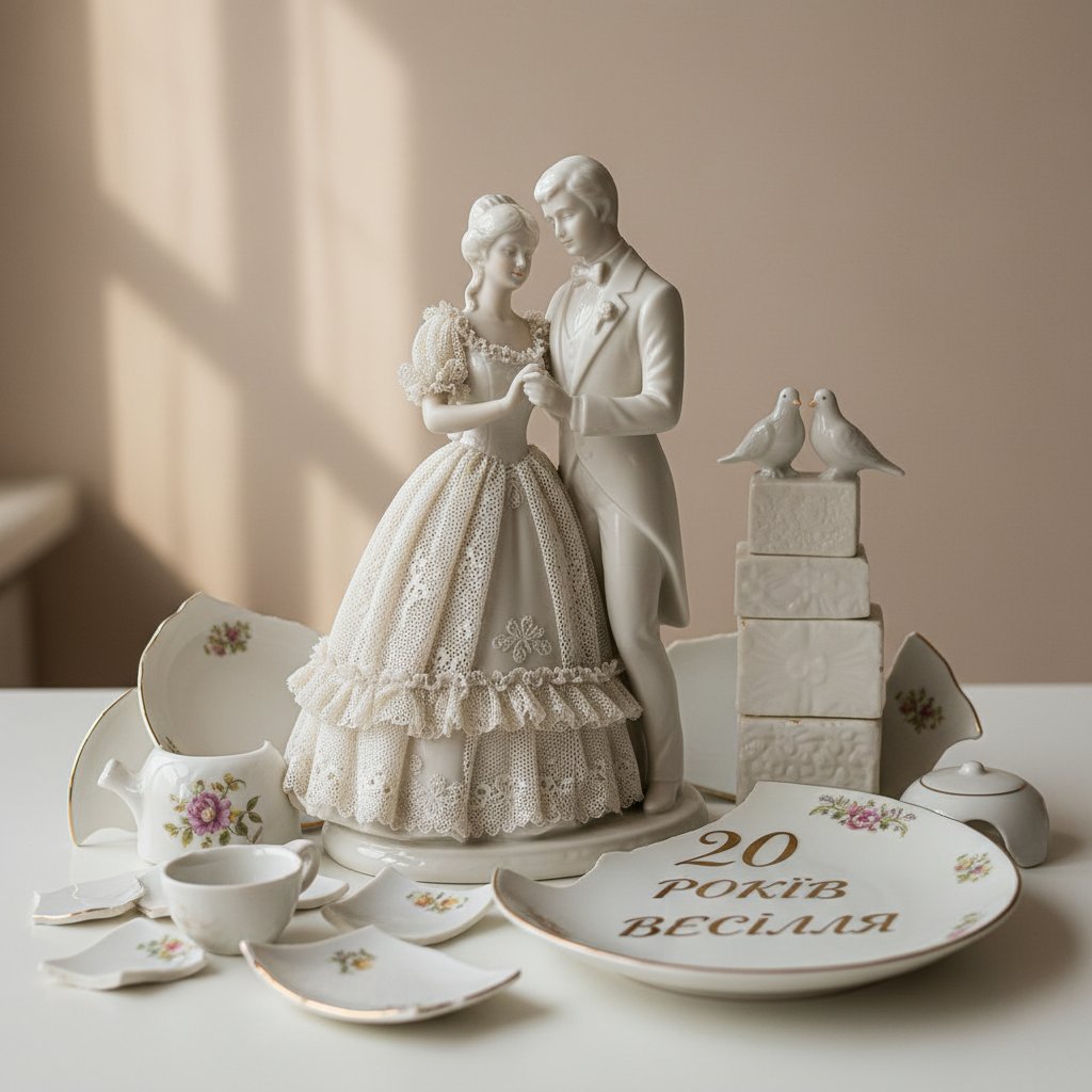 порцелянове 20 років весілля картинки