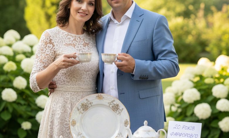 порцелянове весілля 20 років