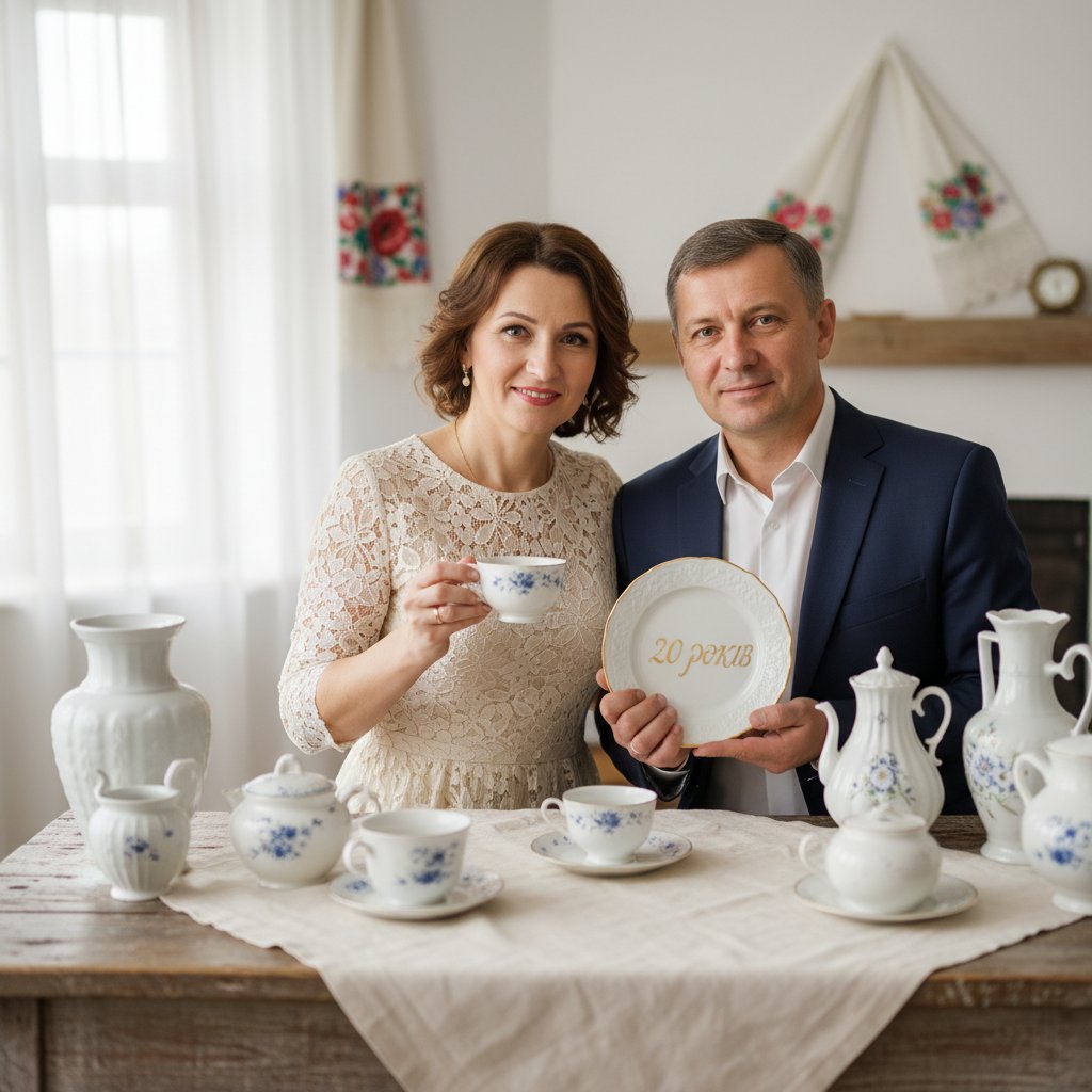 порцелянове весілля 20 років