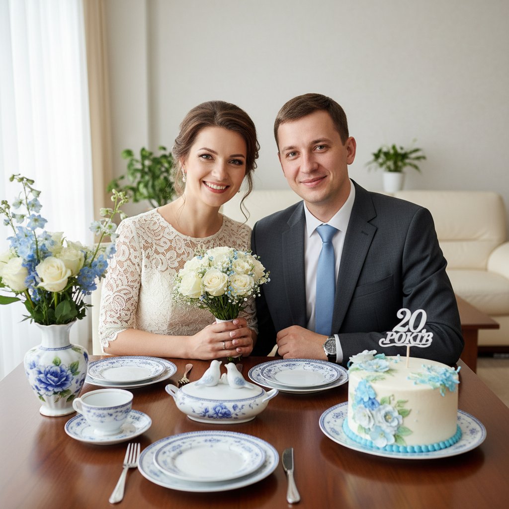 порцелянове весілля 20 років