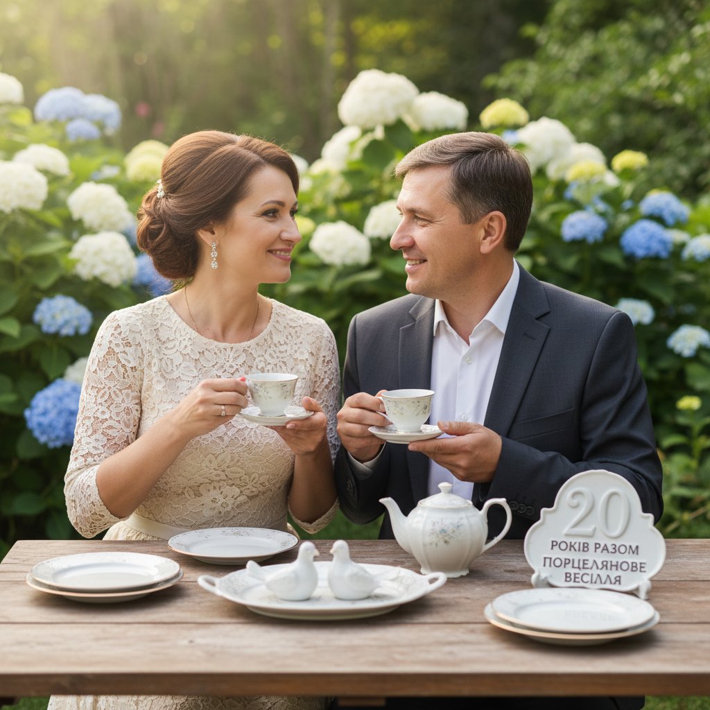 порцелянове весілля 20 років