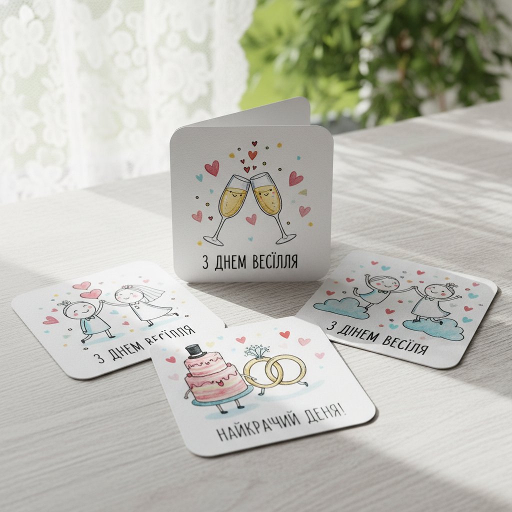 прикольные картинки с днем свадьбы