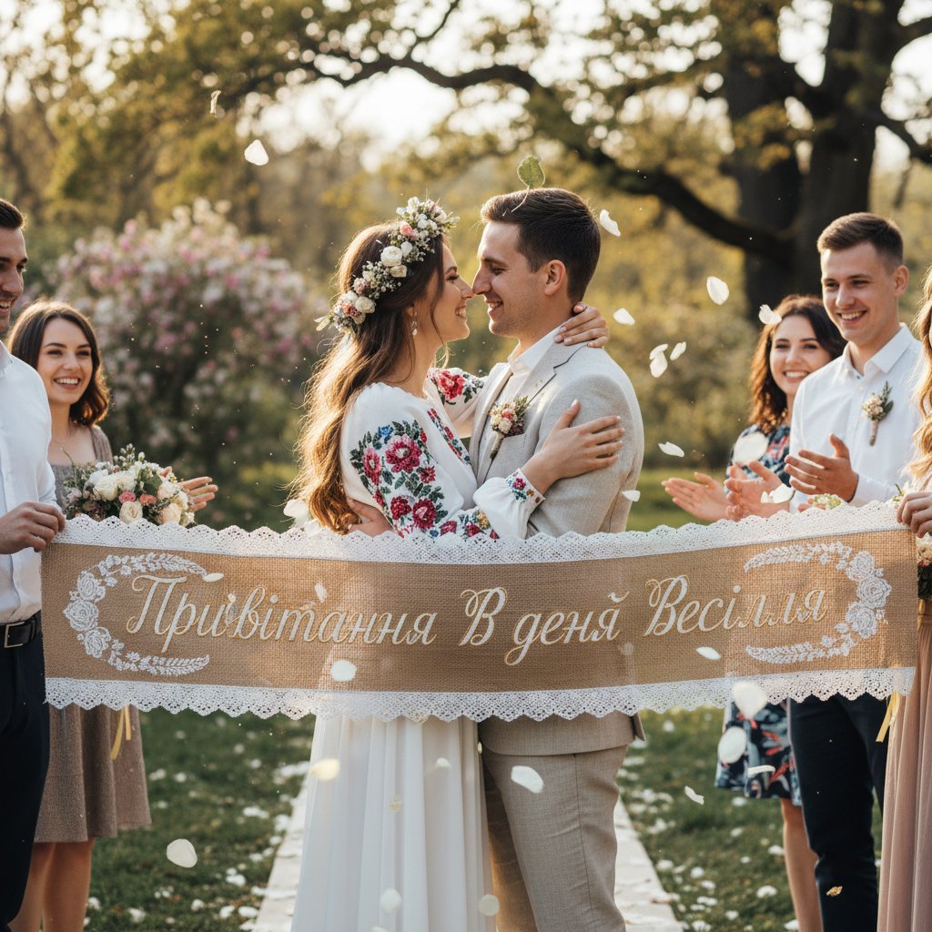 привітання в день весілля