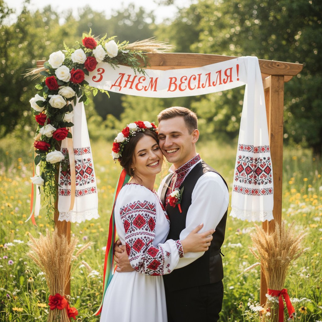 привітання в день весілля