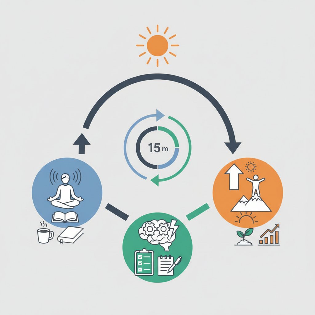 Утренние ритуалы успеха: как настроиться на продуктивный день за 15 минут