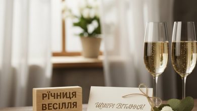 річниця весілля 1 рік привітання