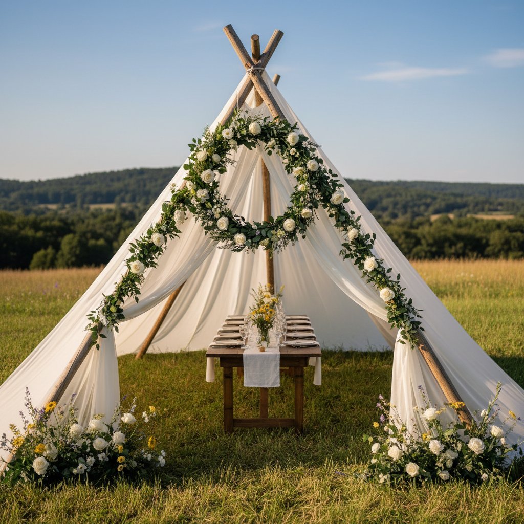 шалаш на весілля