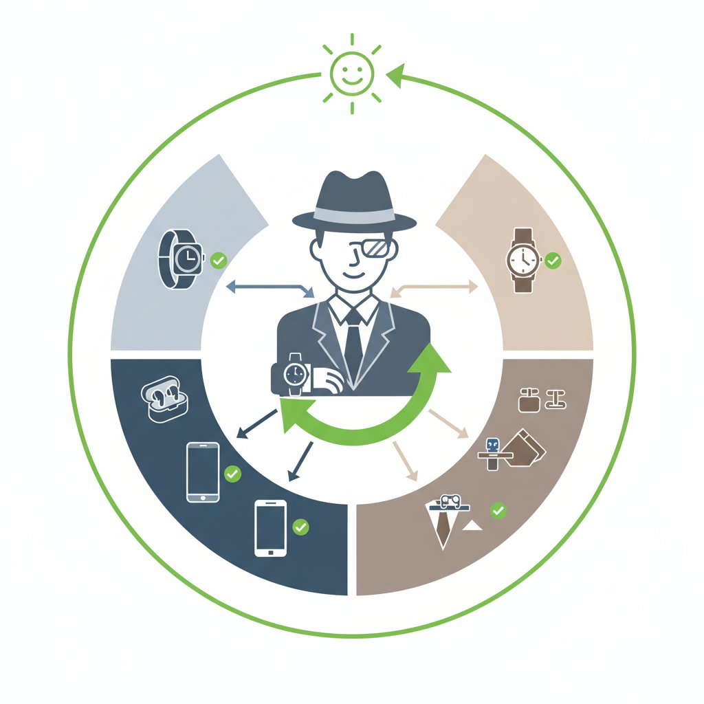 Смарт-аксесуари: як стильно поєднувати технологічні гаджети з класичним стилем