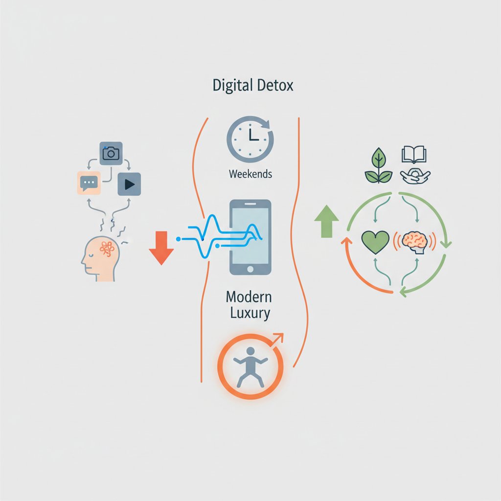 Цифровой детокс: почему выходные без соцсетей становятся главной роскошью современности