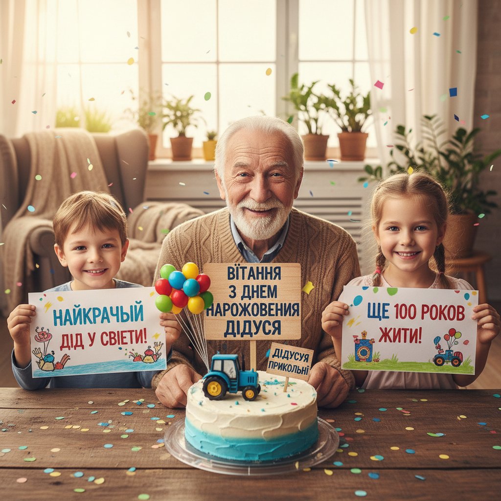 поздравления с днем рождения дедушки прикольные