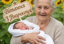 вітання з внучкою