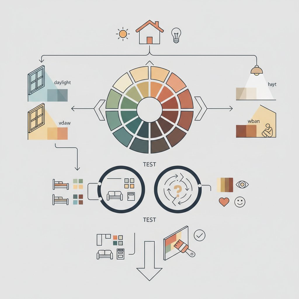 Як вибрати колір стін: повний гід з урахуванням освітлення та онлайн-тест на затишок