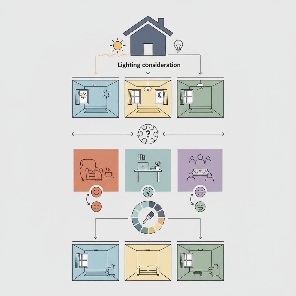 Як вибрати колір стін: повний гід з урахуванням освітлення та онлайн-тест на затишок
