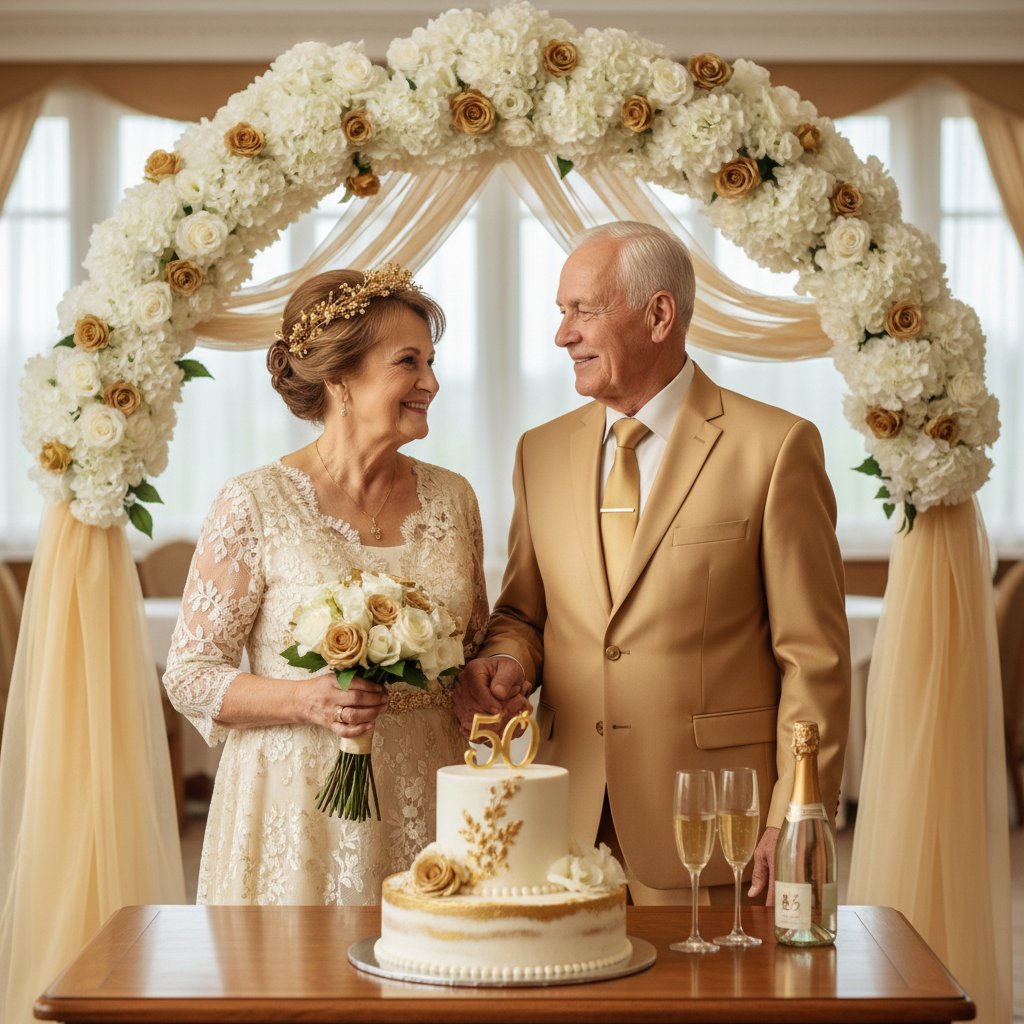 золота свадьба