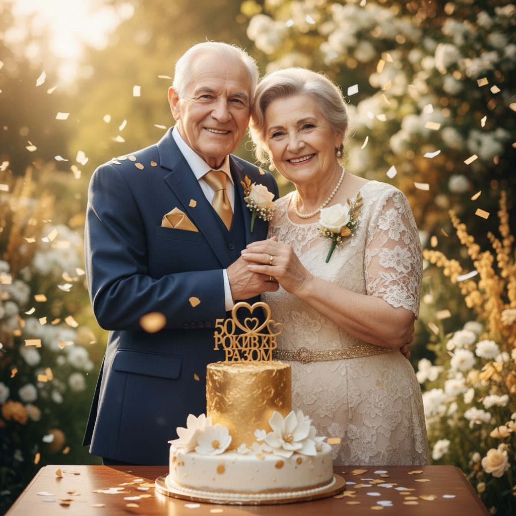 золота свадьба