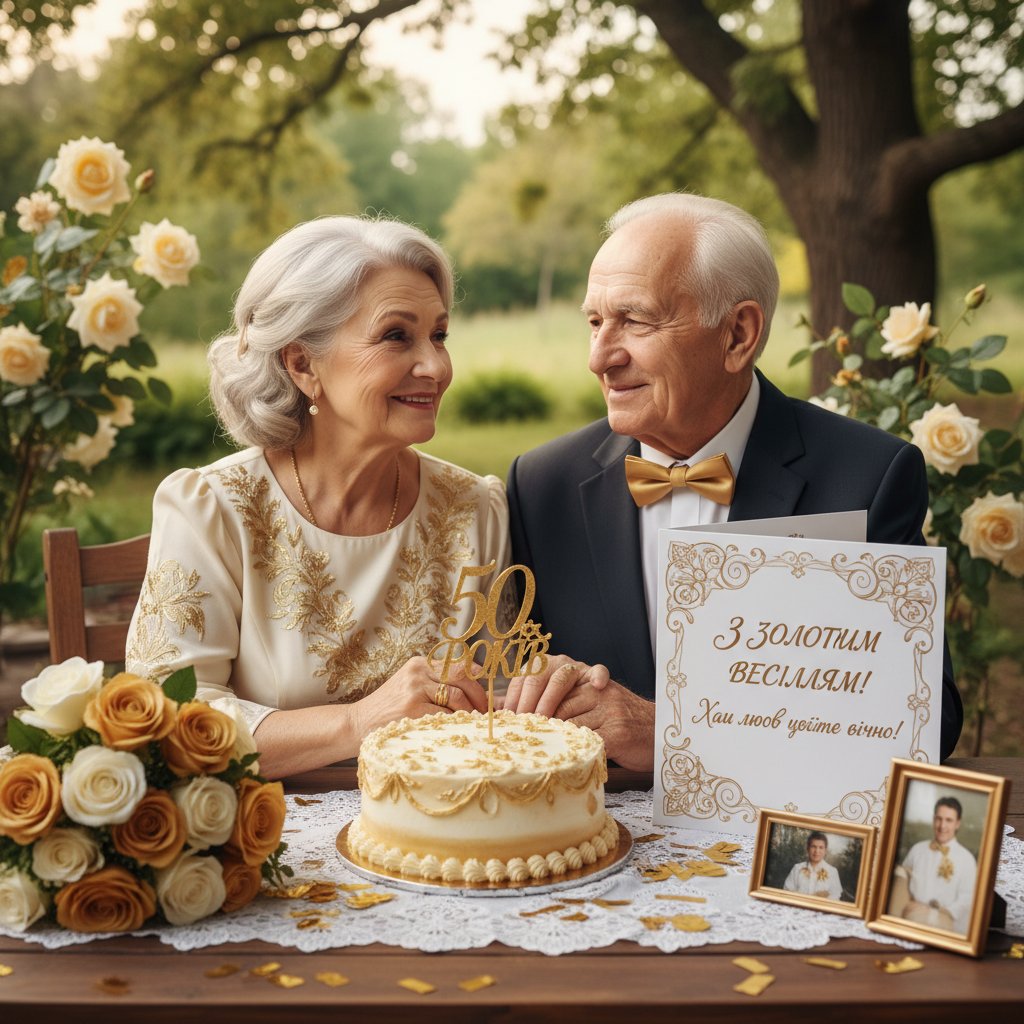 золотая свадьба поздравления