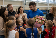 Подяка тренеру після змагань