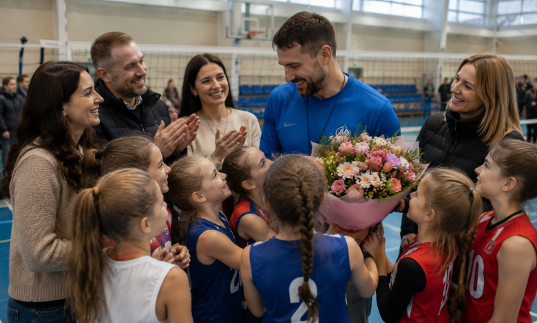 Подяка тренеру після змагань